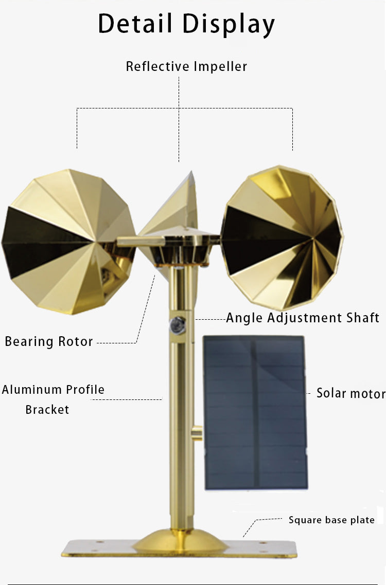 FeatherGuard Bird Deterrent – Solar Powered
